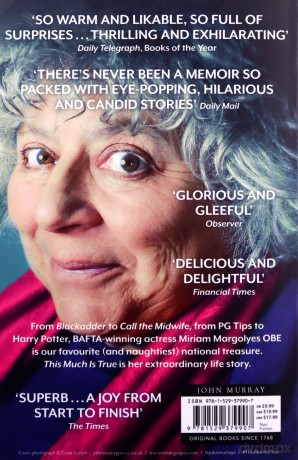 This Much is True: 'There's never been a memoir so packed with eye-popping, hilarious and candid stories' DAILY MAIL - Miriam Margolyes [KSIĄŻKA]