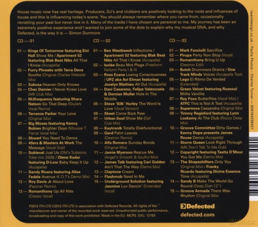 Simon Dunmore (Mixed By): Defected In The House Ibiza12 [3CD]