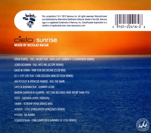 Nicolas Matar (Mixed By): Cielo-Sunrise [CD]