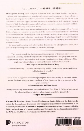 This Time Is Different: Eight Centuries of Financial Folly - Carmen M. Reinhart [KSIĄŻKA]