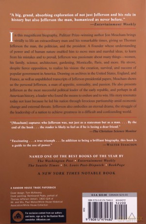 Thomas Jefferson: The Art of Power - Jon Meacham [KSIĄŻKA]
