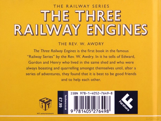 Thomas the Tank Engine: The Railway Series: The Three Railway Engines (Classic Thomas the Tank Engine) - Rev. W. Awdry [KSIĄŻKA]