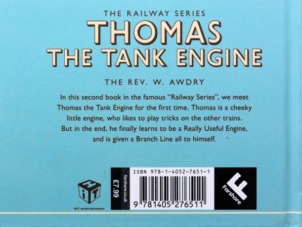 Thomas the Tank Engine: The Railway Series: Thomas the Tank Engine (Classic Thomas the Tank Engine) - Rev. W Awdry [KSIĄŻKA]