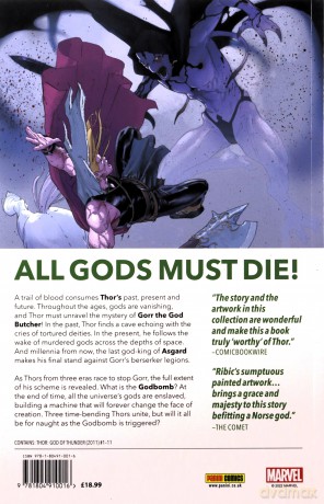 Thor: God of Thunder - God Butcher Omnibus - Aaron [KSIĄŻKA]