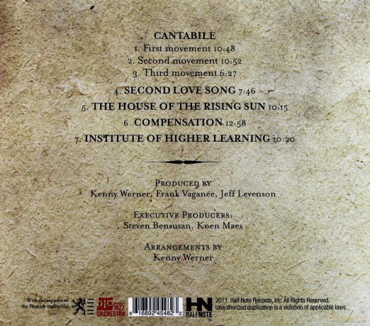 Kenny With The Brussels Werner: Institute Of Higher Learning (digipack) [CD]