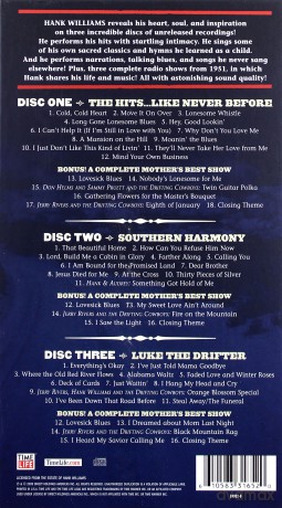 Hank Williams: Revealed The Unreleased Record (digibook) [3CD]