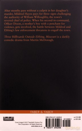 Three Billboards Outside Ebbing, Missouri: The Screenplay - Martin McDonagh [KSIĄŻKA]