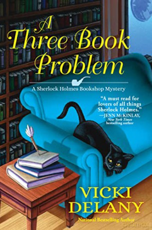 Three Book Problem, A: A Sherlock Holmes Bookshop Mystery - Delany [KSIĄŻKA]