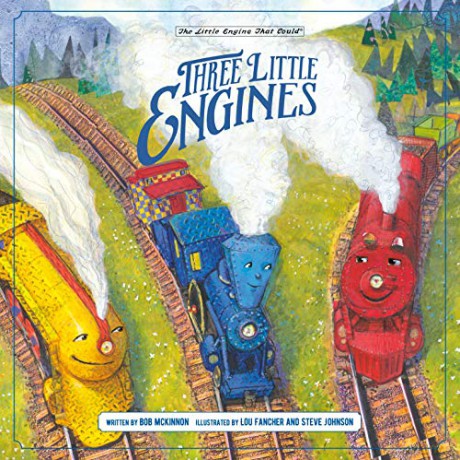 Three Little Engines (Little Engine That Could) (The Little Engine That Could) - McKinnon [KSIĄŻKA]