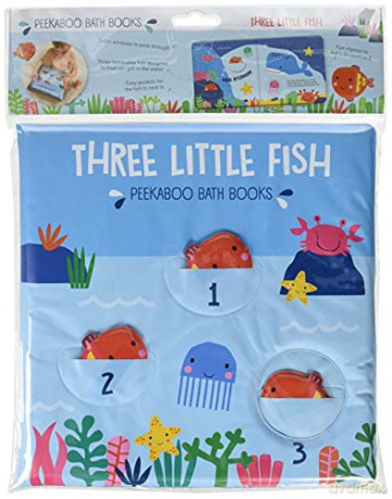 Three Little Fish (Peekaboo Bath Books) - Yoyo Books [KSIĄŻKA]