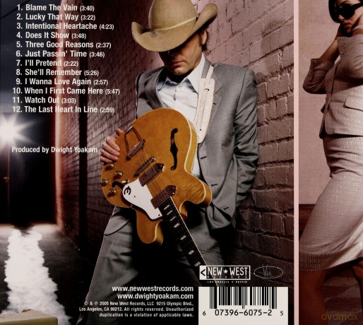 Dwight Yoakam: Blame The Vain (digipack) [CD]