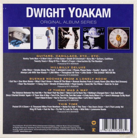 Dwight Yoakam: Original Album Series [5CD]