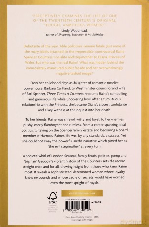 Three Times a Countess: The Extraordinary Life and Times of Raine Spencer - Tina Gaudoin [KSIĄŻKA]
