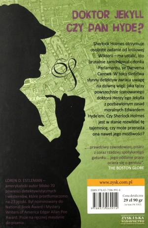 Dalsze przygody Sherlocka Holmesa: Doktor Jekyll i pan Holmes - Loren D. Estleman [KSIĄŻKA]