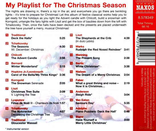 Xmas Season Playlist [CD]