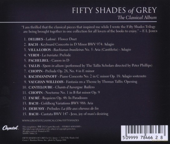 Fifty Shades Of Grey - The Classical Album [CD]