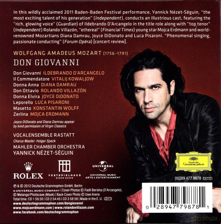 Ildebrando D'arcangelo: Mozart:Don Giovanni [BOX] [3CD]