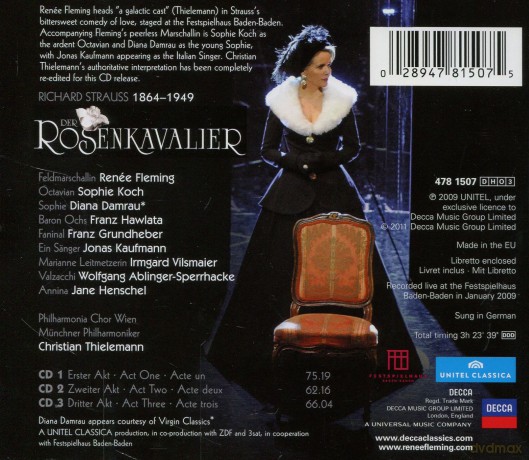 Renee Fleming: Strauss:Der Rosenkavalier [3CD]