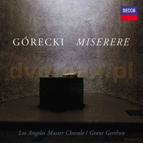 Los Angeles Master Chorale: Górecki Miserere [CD]