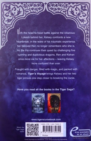 Tiger's Voyage (Tiger Saga Book 3) - Colleen Houck [KSIĄŻKA]