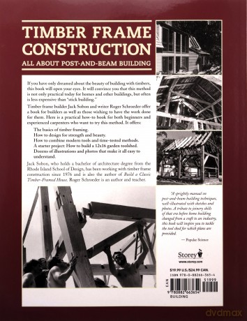 Timber Frame Construction: All about Post-And-Beam Building - Jack Sobon [KSIĄŻKA]