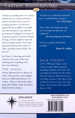 Time And Again: Time and Again: Book One (FANTASY MASTERWORKS) - Jack Finney [KSIĄŻKA]