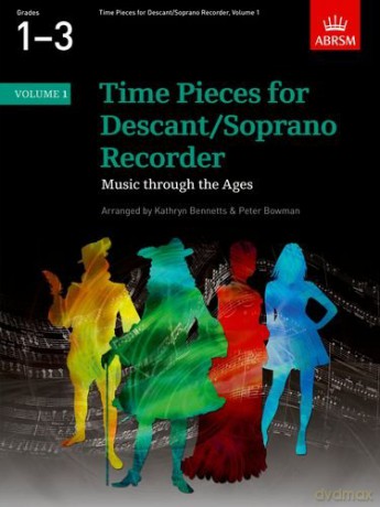 Time Pieces for Descant/Soprano Recorder, Volume 1 (Time Pieces (ABRSM)) - Peter Bowman [KSIĄŻKA]