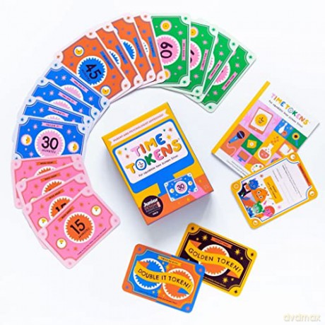 Time Tokens: The Squabble-free Way to get Kids Off their Devices - Amanda Bucknall [KSIĄŻKA]