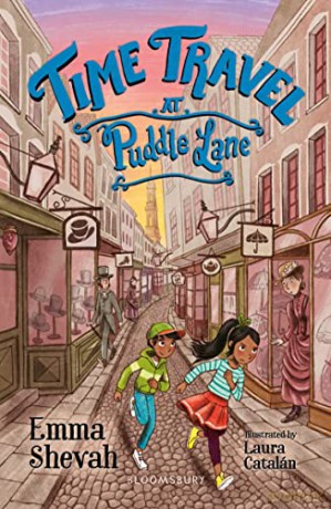 Time Travel at Puddle Lane: A Bloomsbury Reader: Dark Blue Book Band (Bloomsbury Readers) - Emma Shevah [KSIĄŻKA]