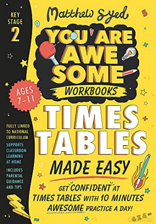 Times Tables Made Easy: Get confident at times tables with 10 minutes' awesome practice a day! (You Are Awesome) - Matthew Syed [KSIĄŻKA]