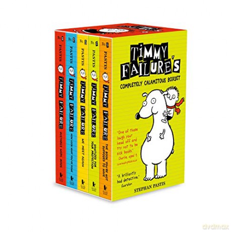 Timmy Failure Boxset 1-5 Books - S Pastis [KSIĄŻKA]