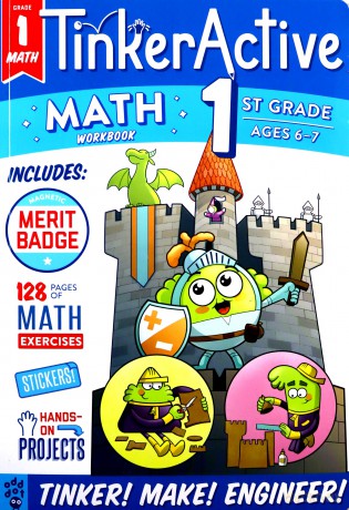 Tinkeractive Workbooks: 1st Grade Math: 2 - Justin Krasner [KSIĄŻKA]