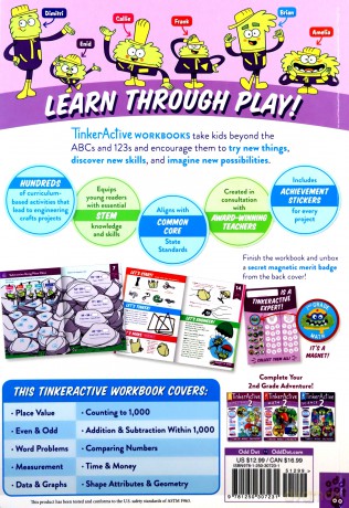 Tinkeractive Workbooks: 2nd Grade Math: 3 - Enil Sidat [KSIĄŻKA]