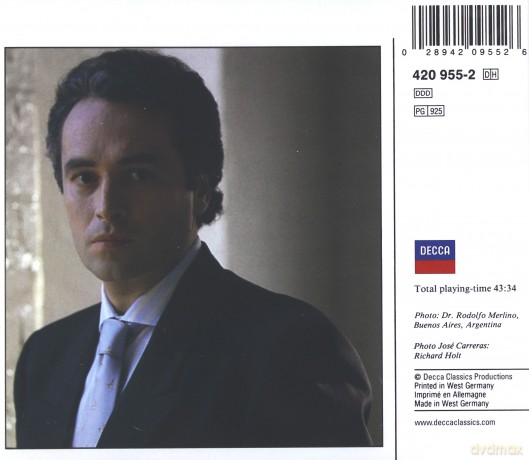 Jose Carreras: Ramirez: Misa Criolla [CD]