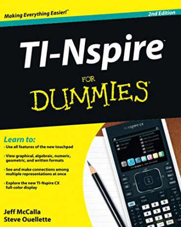 TI-Nspire For Dummies, 2nd Edition - Jeff McCalla [KSIĄŻKA]