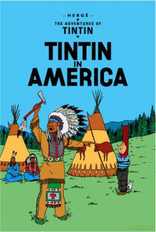 Tintin in America: The Classic Children's Illustrated Mystery Adventure Series (The Adventures of Tintin) - Hergé [KSIĄŻKA]