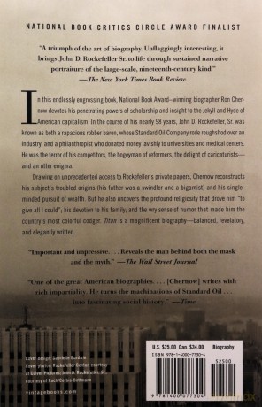 Titan: The Life of John D. Rockefeller, Sr. (Vintage) - Ron Chernow [KSIĄŻKA]