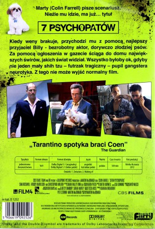 7 psychopatów [DVD]