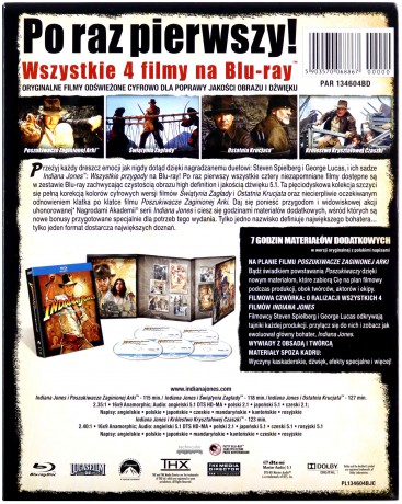 Indiana Jones Quadrilogy [BOX] [5xBlu-Ray]