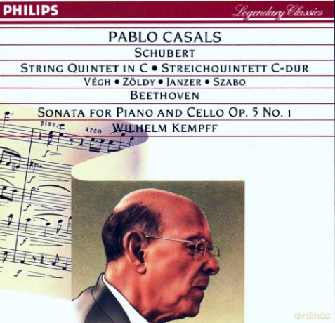 Casals,Pablo/+: Schub/Beet:Str-Qui [CD]