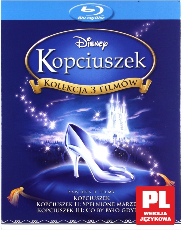 Kopciuszek Trylogia (Disney) [2Blu-Ray]