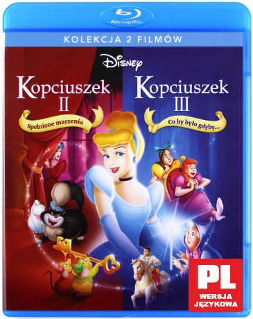 Kopciuszek 2: Spełnione marzenia / Kopciuszek 3: Co by było gdyby...(Disney) [Blu-Ray]