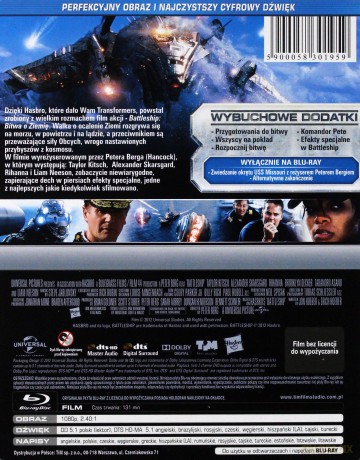 Battleship: Bitwa o Ziemię (steelbook) [Blu-Ray]