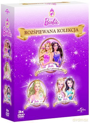 Barbie: Rozśpiewana Kolekcja 1: Księżniczka i Piosenkarka / W Dziadku Do Orzechów / Księżniczka i Żebraczka [BOX] [3DVD]