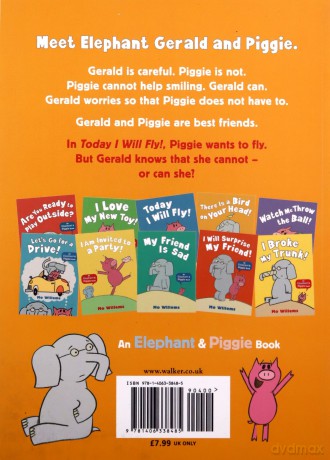 Today I Will Fly! (Elephant and Piggie) - Mo Willems [KSIĄŻKA]