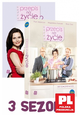 Przepis na życie sezon 1+2+3 Pakiet [12DVD]