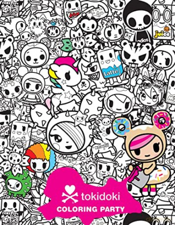tokidoki Coloring Party: 2 - tokidoki [KSIĄŻKA]