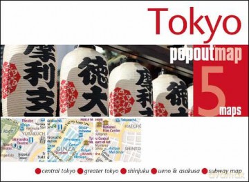 Tokyo Popout Map (Popout Maps) - PopOut Maps [KSIĄŻKA]