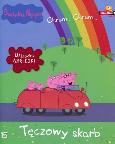 Świnka Peppa. Chrum... Chrum... nr 15 Tęczowy skarb [KSIĄŻKA]