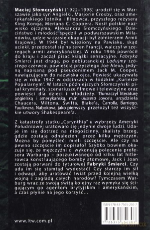 Fabryka śmierci - Maciej Słomczyński [KSIĄŻKA]
